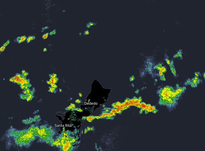 @NWSGuam: Nov 11 2022More heavy showers are moving over Guam. These showers will be heavy and fast moving. Remain cautious while on the road or on the beach. When thunder roars head indoors!Forecast @NWSGuam