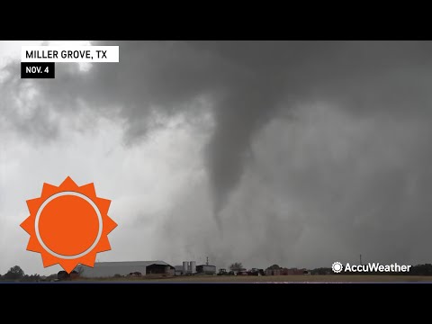 Tornadoes tear up trees near Sulphur Springs | AccuWeather