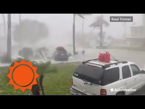 Reed Timmer enters the eye of Hurricane Ian | AccuWeather