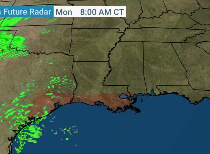 @ScotPilie_Wx: Heads up for my Gulf Coast folks! Potential for a few isolated severe storms today-tonight from southeast Texas to the Florida Panhandle. @weatherchannel@NWSSPC has a Marginal Risk(Level 1 out of 5) for severe storms.Main risk of hail, gusty winds, slim threat for a tornado.