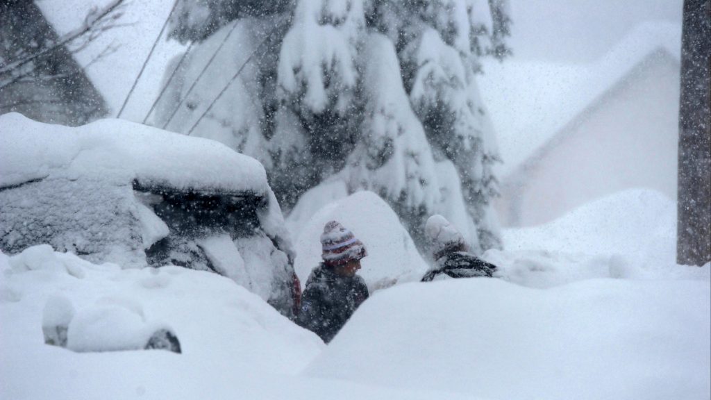 U.S hit with historic snowfall, late-season hurricane in November