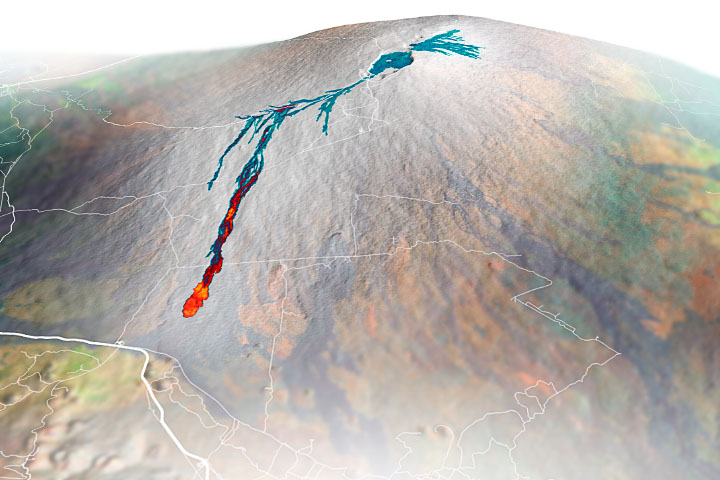 Sizing up Mauna Loa’s Lava Flows