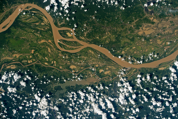 Muddy Water and a Wide Floodplain