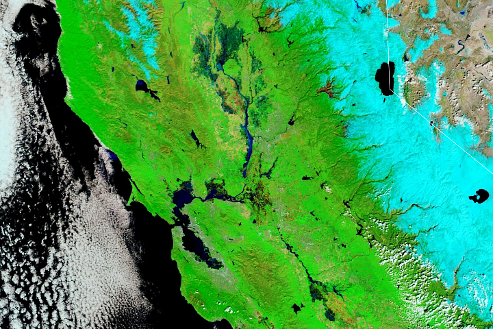 Precipitation Piles on in California