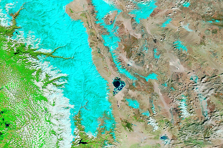 A Surge of Floodwater For Owens Lake