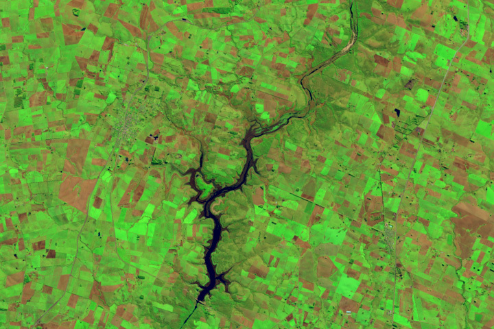 Reservoirs Run Dry in Montevideo