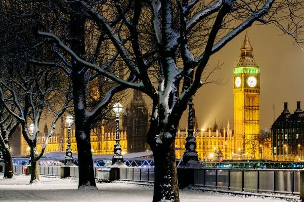 Latest weather map confirms snow could fall over London for 3 hours this week