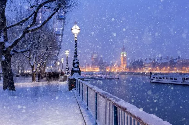 Met Office doesn’t rule out possibility of snow in London next week