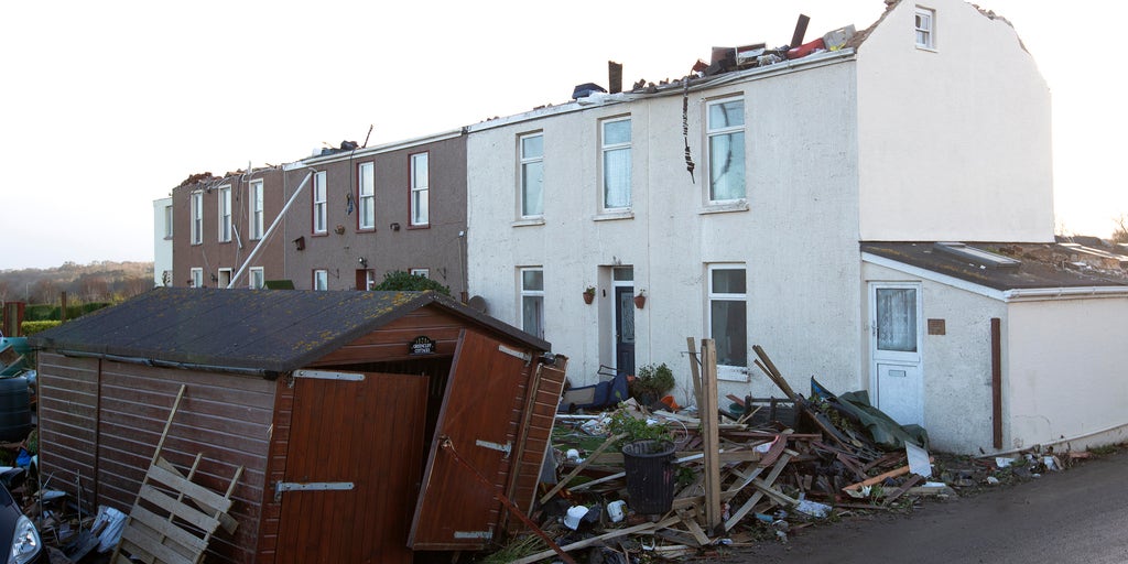 Storm Ciarán spawned record-strong tornado as deadly storm tore through UK’s Jersey island