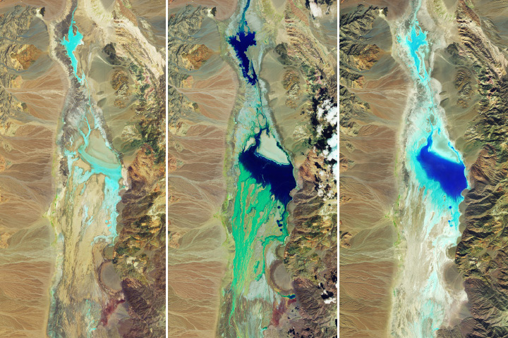 Floodwaters Fill Badwater Basin