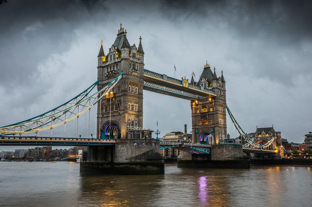 Hour by hour London weather forecast for New Year’s Eve with five hours of straight rain predicted