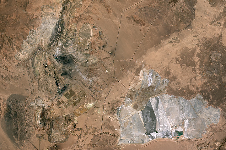 Copper Mining at Chuquicamata