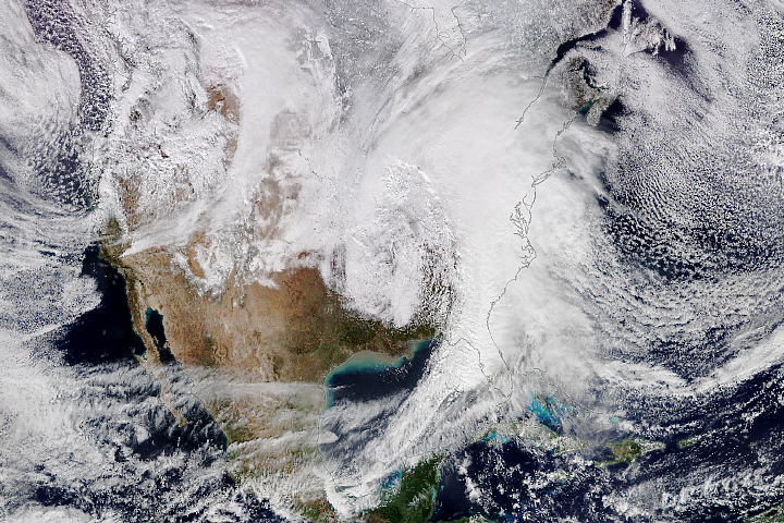 Winter Storm Wallops the U.S.