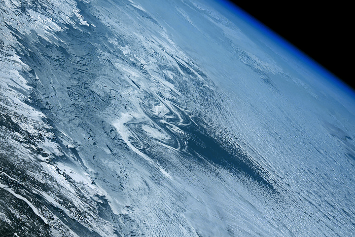 Ice Swirls Along the Labrador Coast