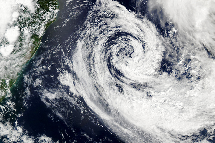 A Rare Tropical Storm in the South Atlantic