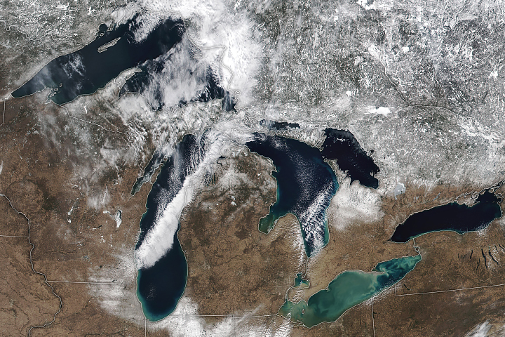 New Lows for Great Lakes Ice Cover