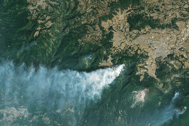 Fires in Guatemala