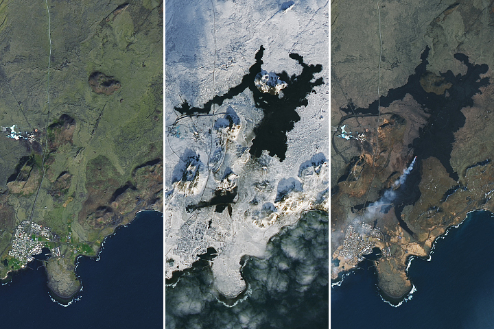 Fresh Flows Spread Across Iceland