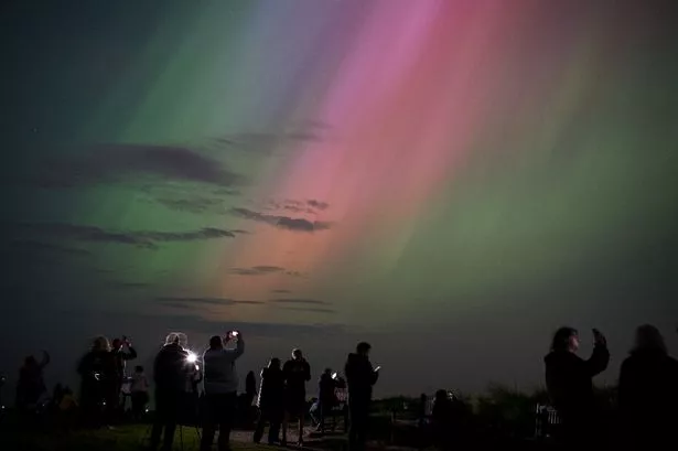 Londoners dazzled by Northern Lights dancing above the capital