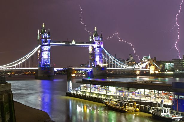 London weather forecast shows 8 hours of thunderstorms after mini-heatwave