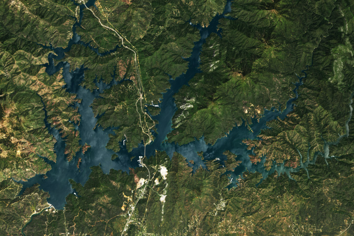 Shasta Lake Fills Up Again