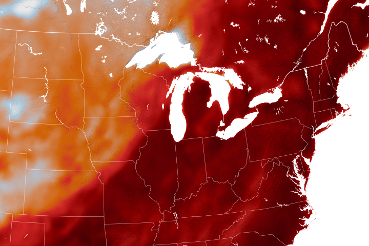 A Blast of Heat in the East