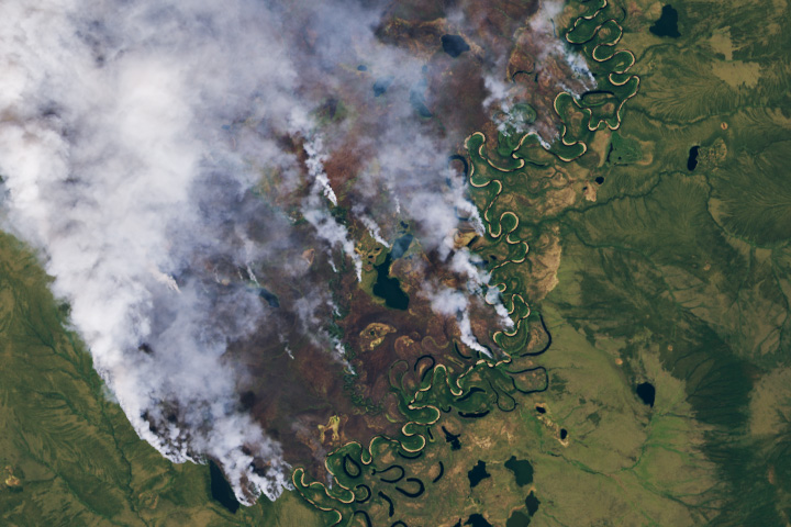 Fires Char the Siberian Arctic