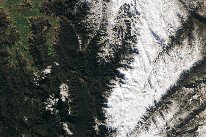 Australia’s Snowy Mountains Coated in White