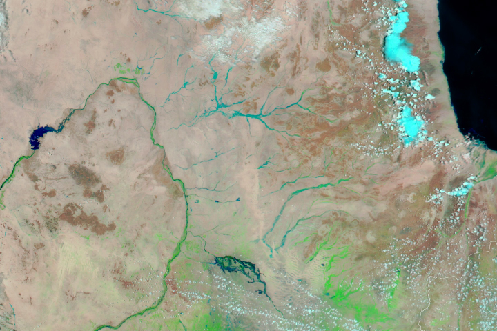 Floods Swamp Sudan  