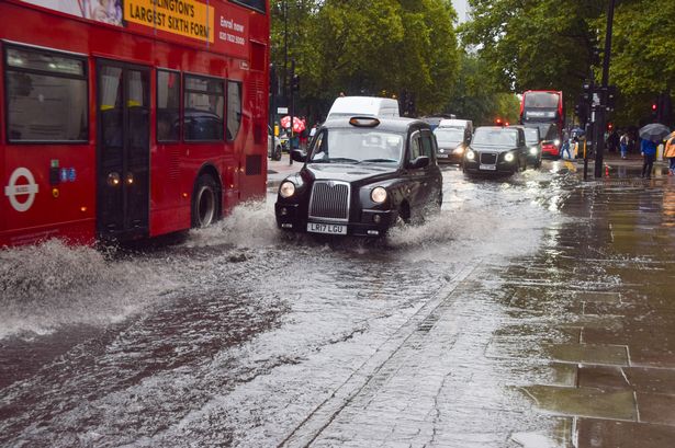 Storm Ashley sees flood alerts issued across London in latest weather forecast