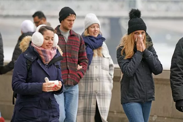 Newest London weather map shows temperatures dropping to 4C in cold blast