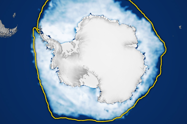 Arctic and Antarctic Sea Ice Approached Historic Lows