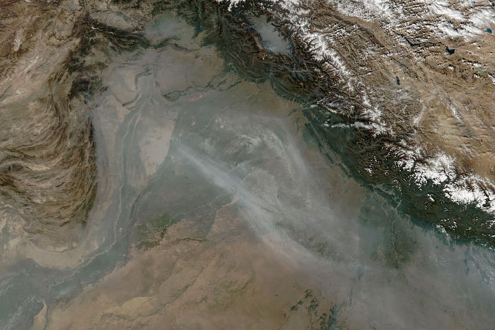 Smoky Skies Over the Indo-Gangetic Plain