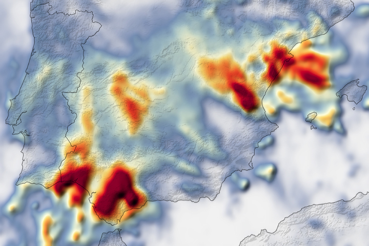 A Week of Rain Across Spain