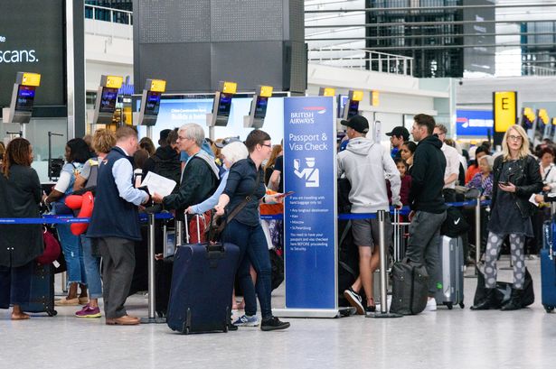 100 Heathrow Airport flights cancelled today over ‘strong winds’ as Met Office warns of 75mph gusts