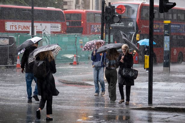 How long will Storm Darragh last as London lashed by 55mph winds