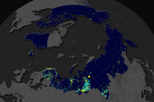 Nighttime Lights Reveal Industrial Activity in the Arctic