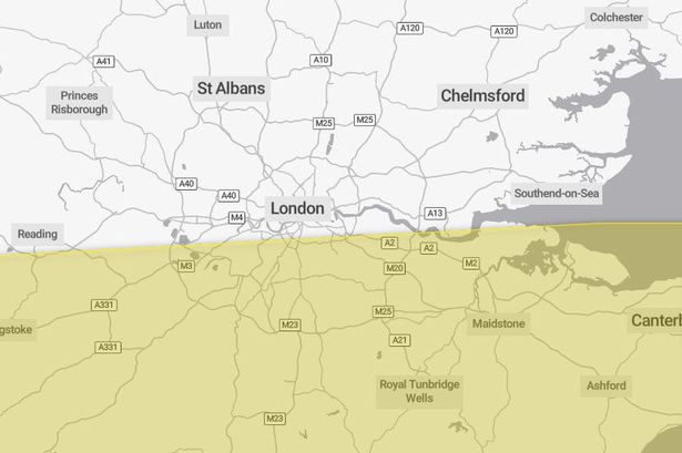 New Met Office weather map pinpoints 13 London areas to be hit with snow this week