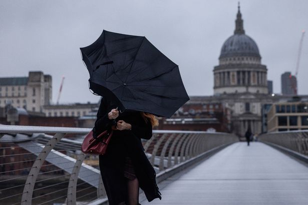 BBC London weather forecast predicts heavy rain with 47 mph winds