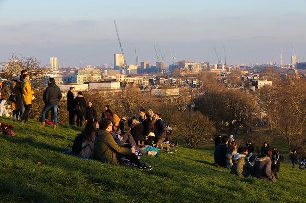 London weather forecast for next week with almost whole week with no rain