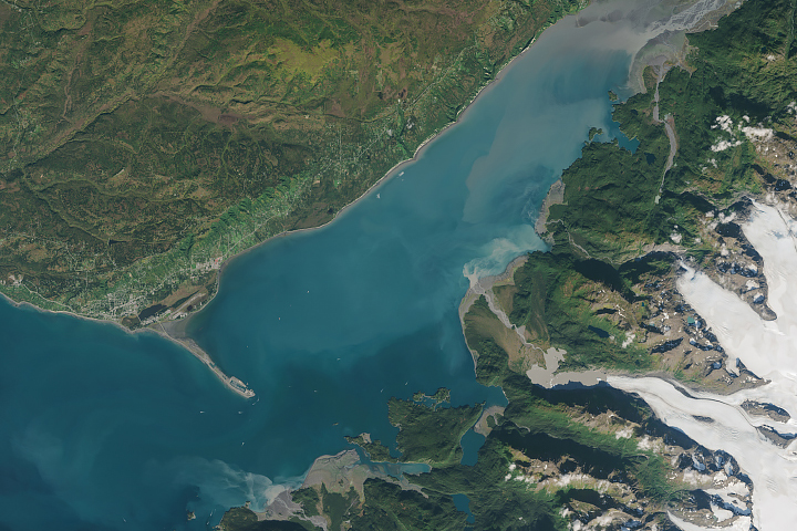 The Cloudy Waters of Kachemak Bay