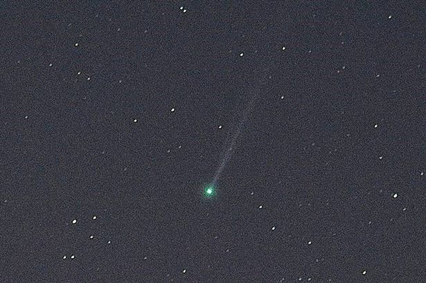 How to spot dazzling green ‘SWAN’ comet in UK skies this week