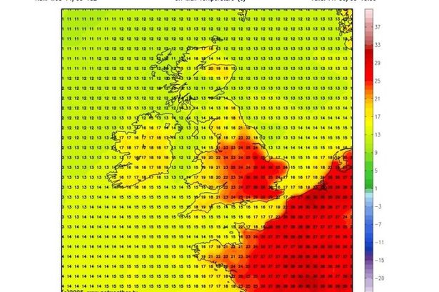 New weather map alert for scorching 28C to hit London with exact time and date forecast