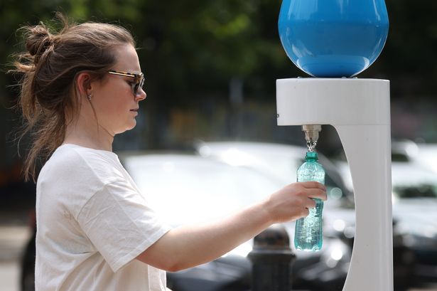 London map shows the 4,000 free water fountains  – check your nearest