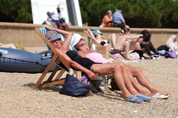 New weather map shows second heatwave next month sending temperatures soaring to 39C