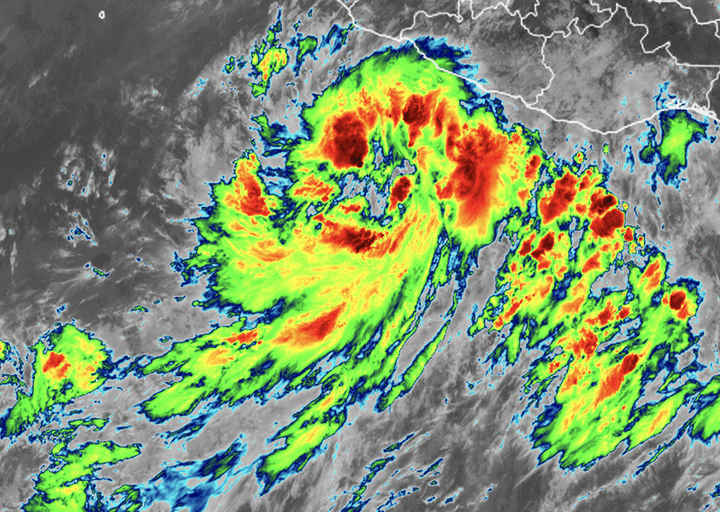 Tropical Storm Dalila forms in Eastern Pacific