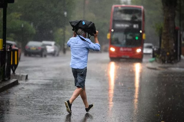 Met Office issues 2-day thunderstorm and ‘torrential’ rain warning for London