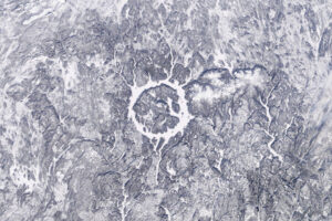 Blast From the Past: A Modern Lake in an Ancient Crater