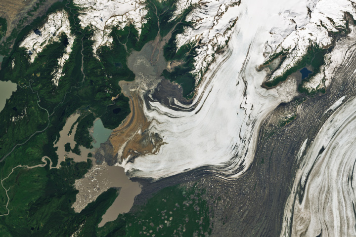 A Glacial Lake’s Evolution