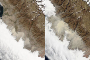 Dust Engulfs Coastal Peru